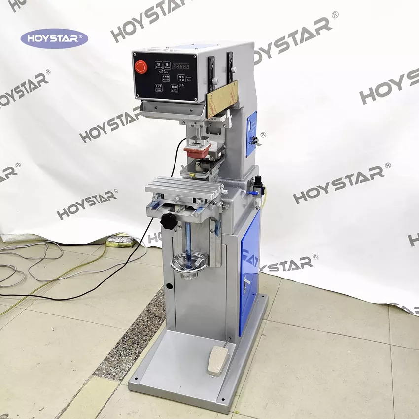 1 máquina de impressão de almofada colorida