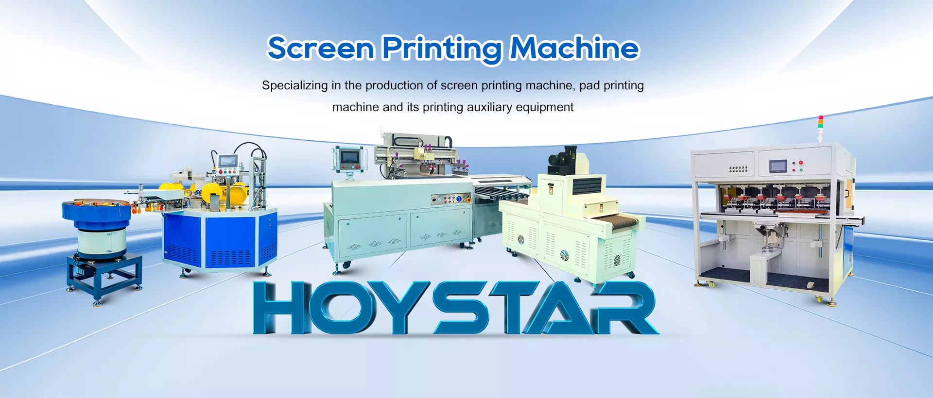 Fábrica de máquinas de serigrafia automática na China