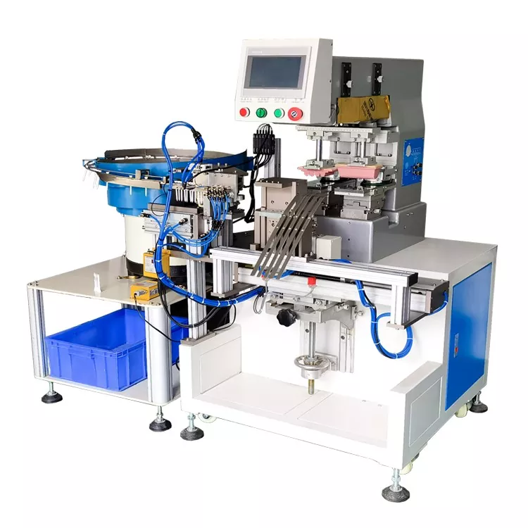 Como uma máquina automática de impressão de almofadas de camisetas de golfe de 2 cores pode melhorar a eficiência da marca de camisetas de golfe