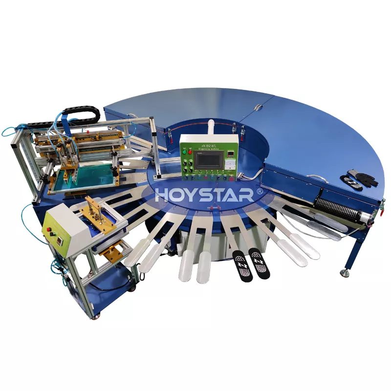 Máquina de impressão de tela de meias antiderrapantes