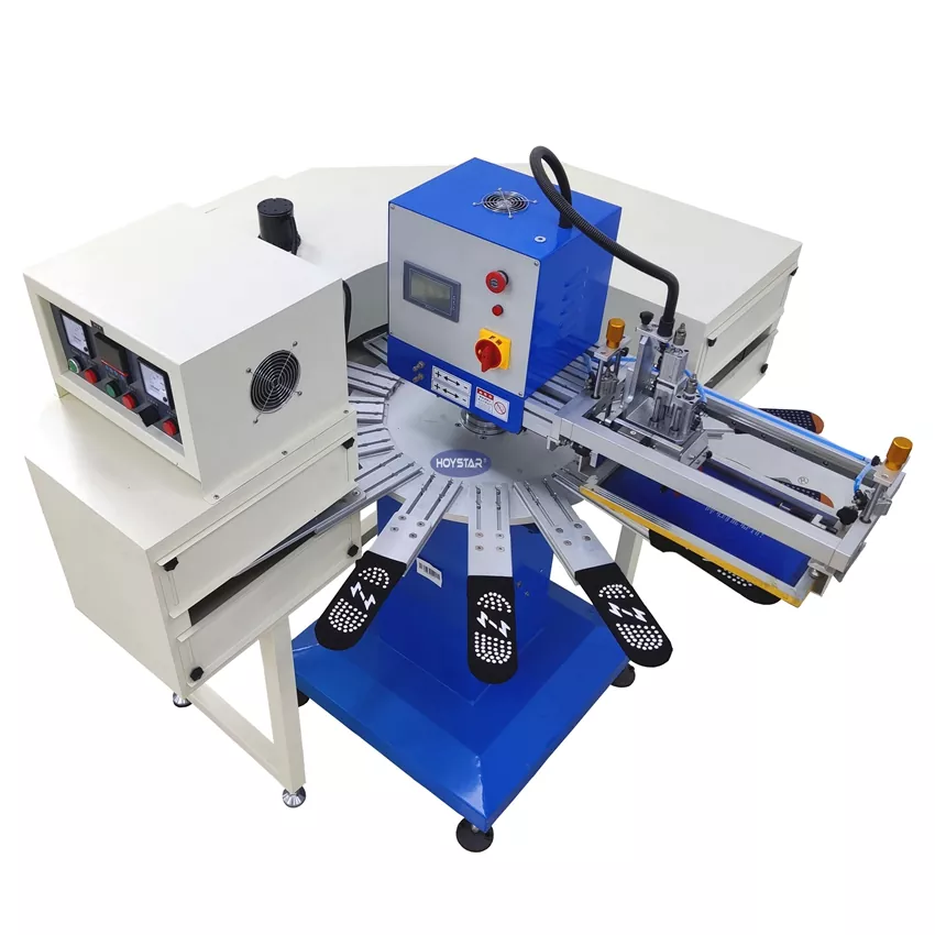 Máquina de serigrafia para meias de tamanho grande