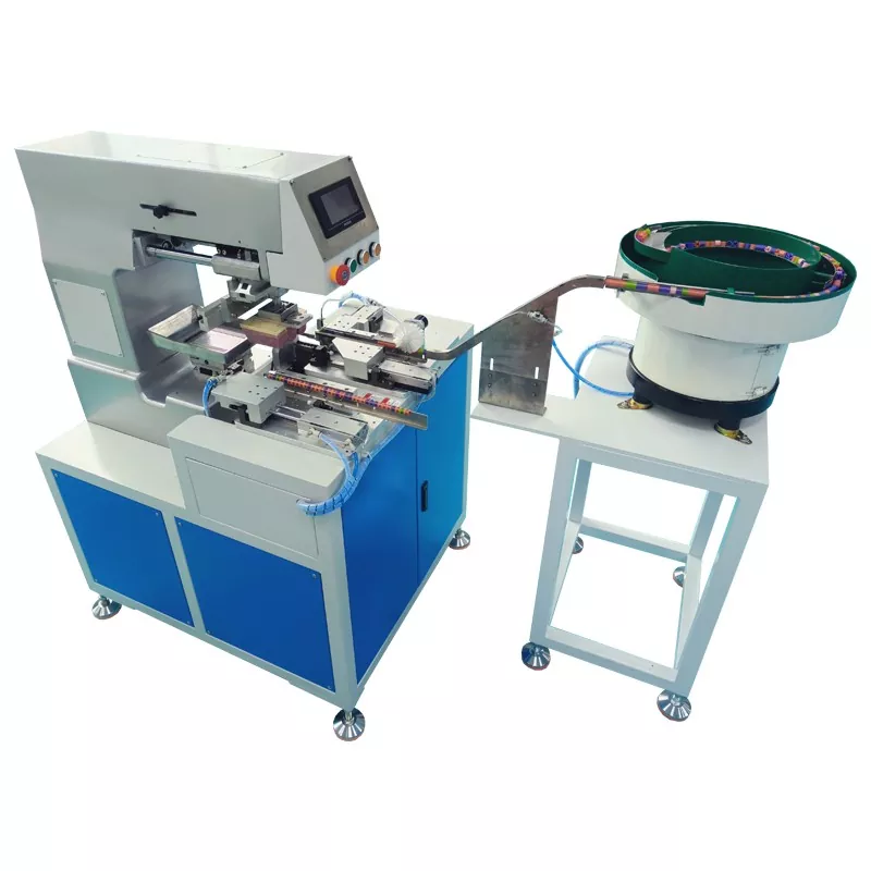 Máquina de tampografia automática de clipes de tamanho